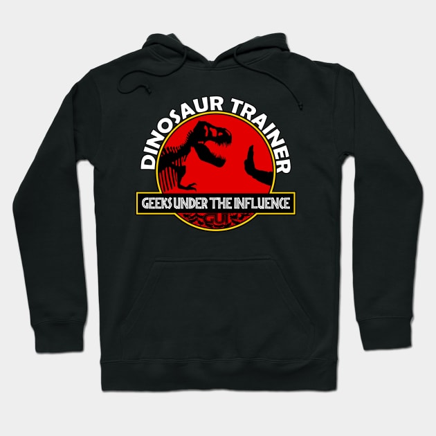 GUIassic Park Dinosaur Trainer Hoodie by Geeks Under the Influence 